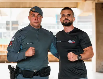 Alunos aprovados na PM-SP no dia da formatura